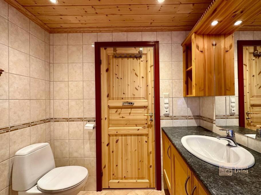 Large Cabin Sjusjoen Best View, Sauna, Ski Inout Exterior foto