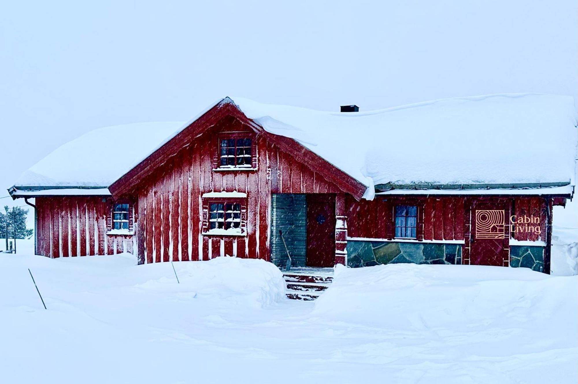 Large Cabin Sjusjoen Best View, Sauna, Ski Inout Exterior foto